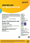 BRCGS Certificate